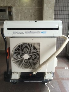 横浜市青葉区で回収したエアコン
