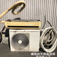 川崎市幸区にて回収したエアコン